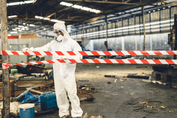 Professional Biohazard technician working in Lake Hopatcong, NJ